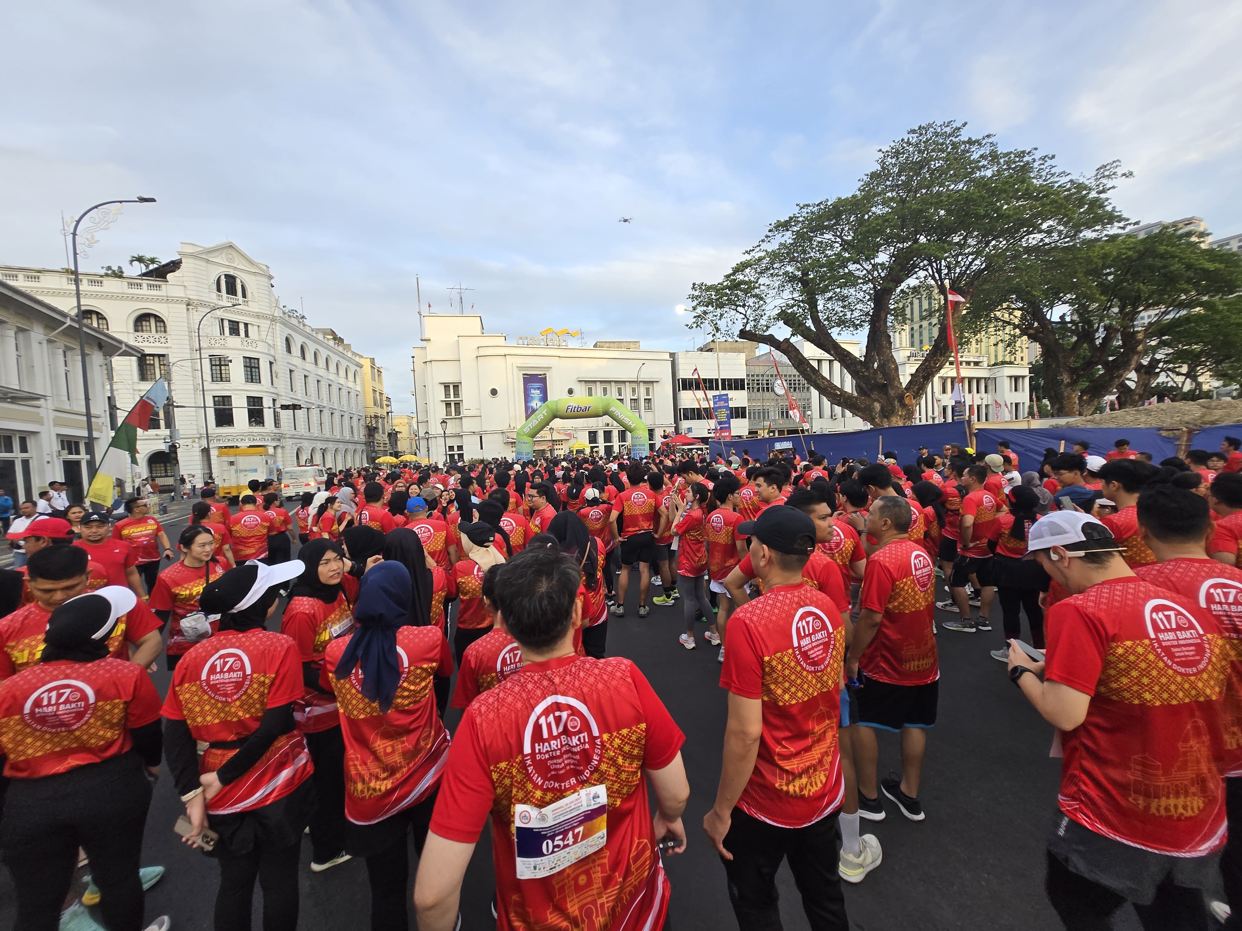 Fun Run HBDI PB IDI tahun 2025 di Medan