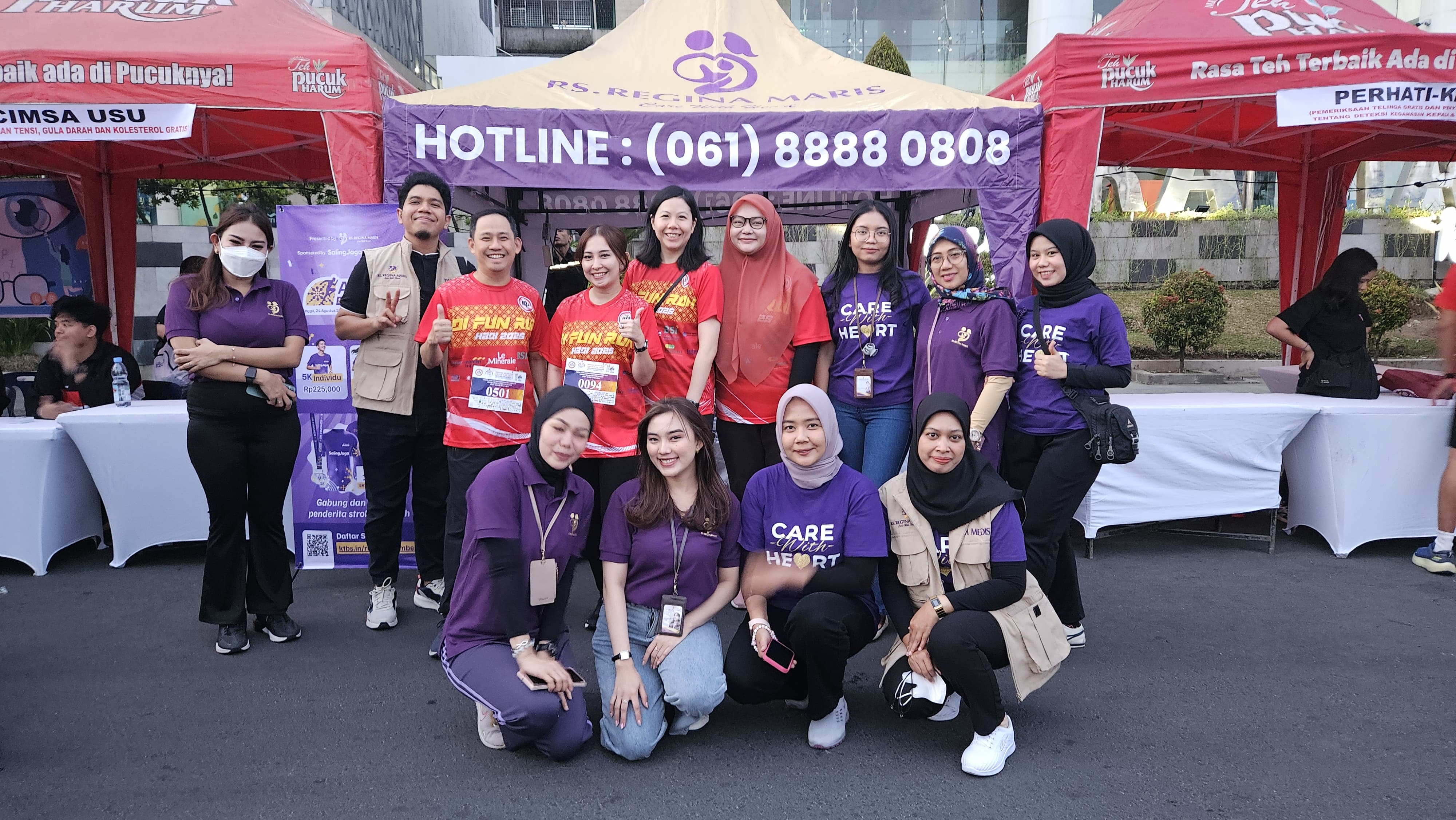 Fun Run HBDI PB IDI tahun 2025 di Medan