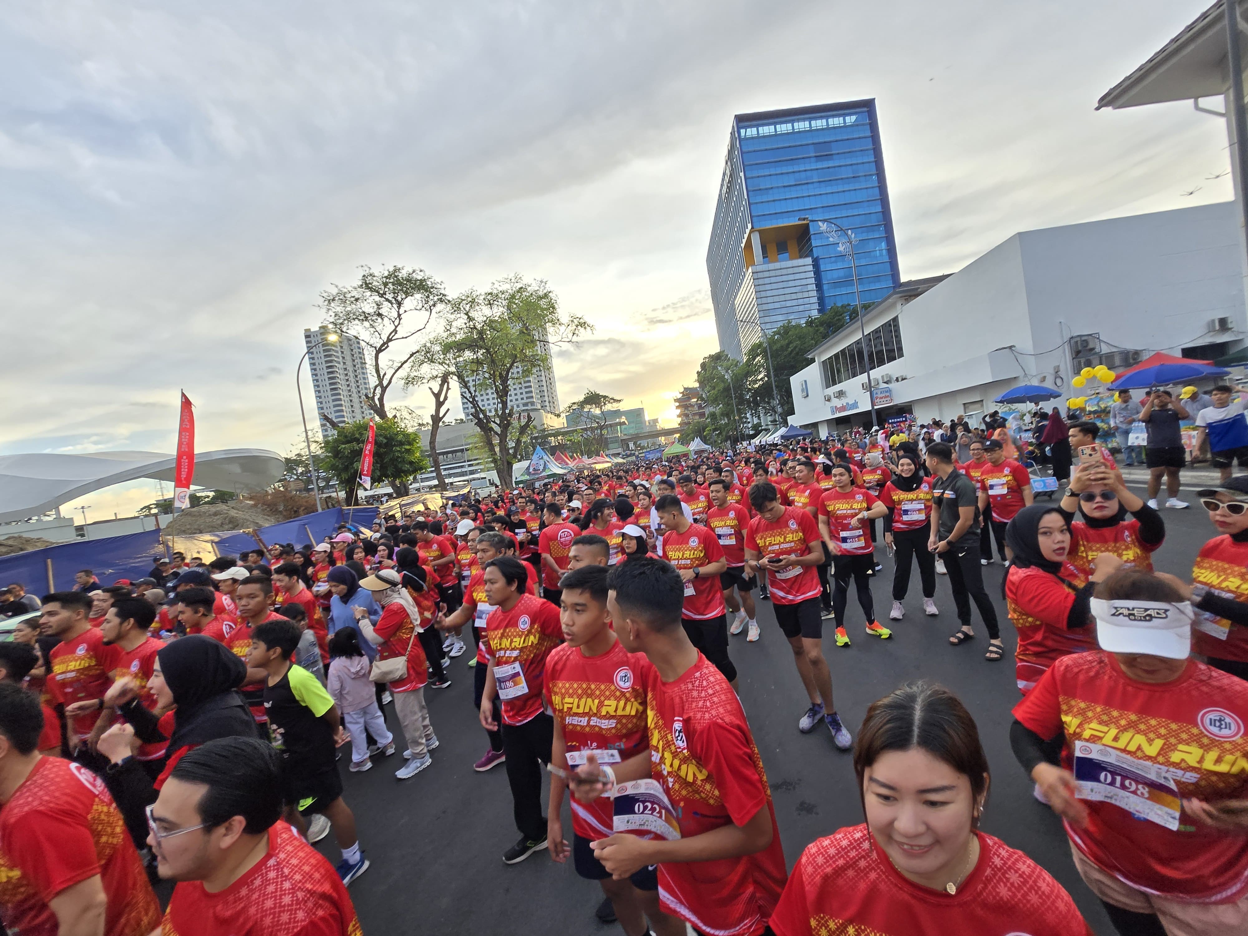 Fun Run HBDI PB IDI tahun 2025 di Medan