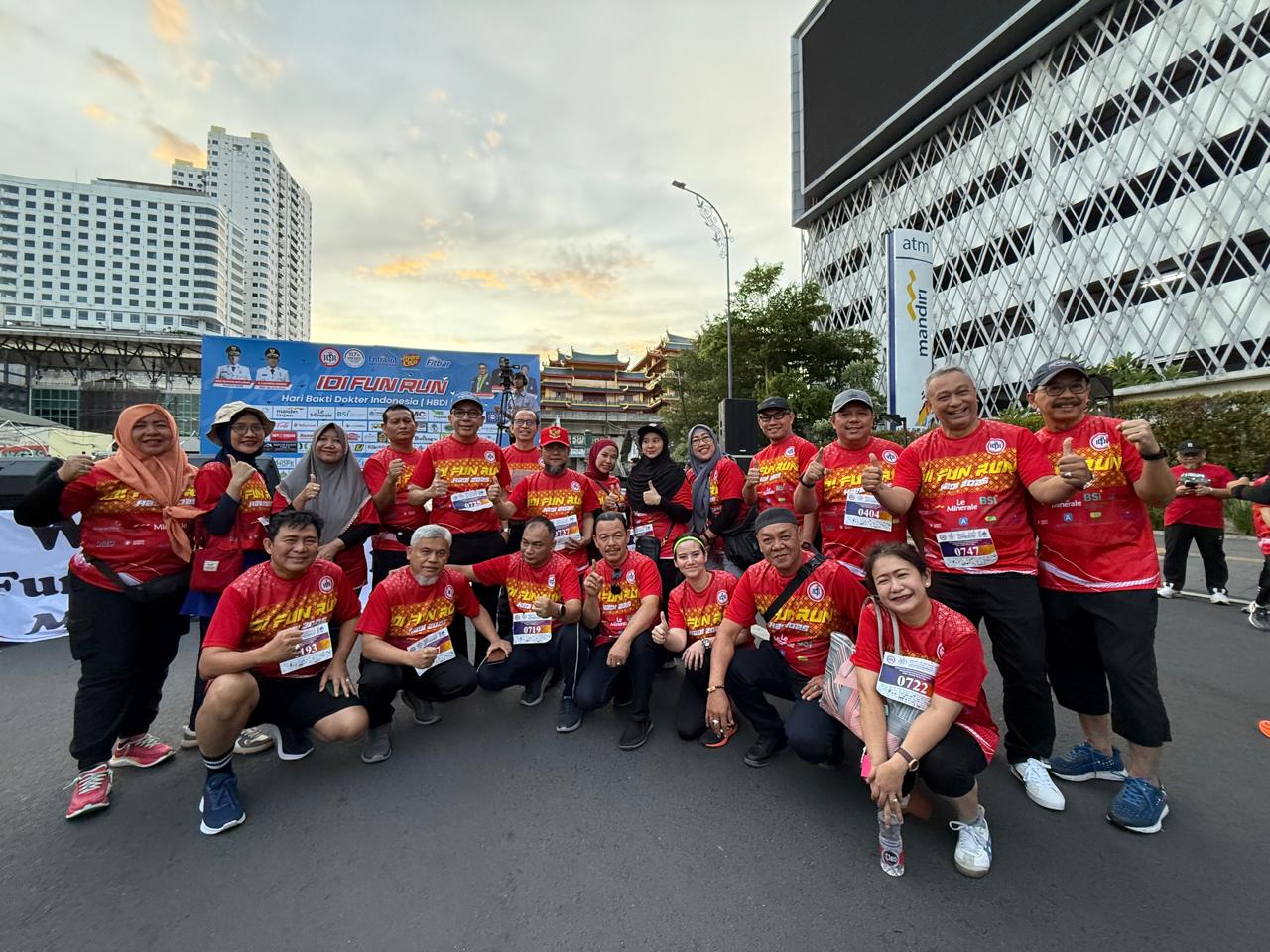 Fun Run HBDI PB IDI tahun 2025 di Medan