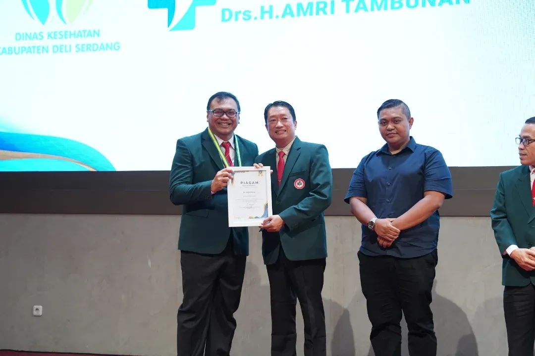Pelantikan Pengurus IDI Cabang Deli Serdang Periode 2025-2028