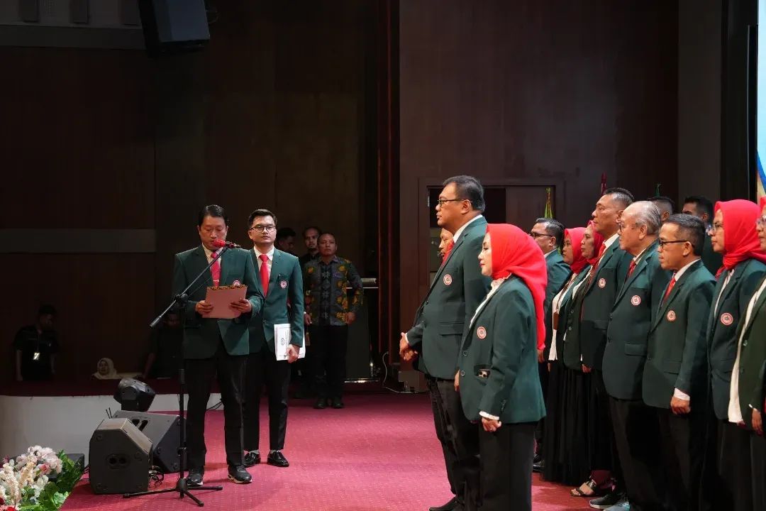 Pelantikan Pengurus IDI Cabang Deli Serdang Periode 2025-2028