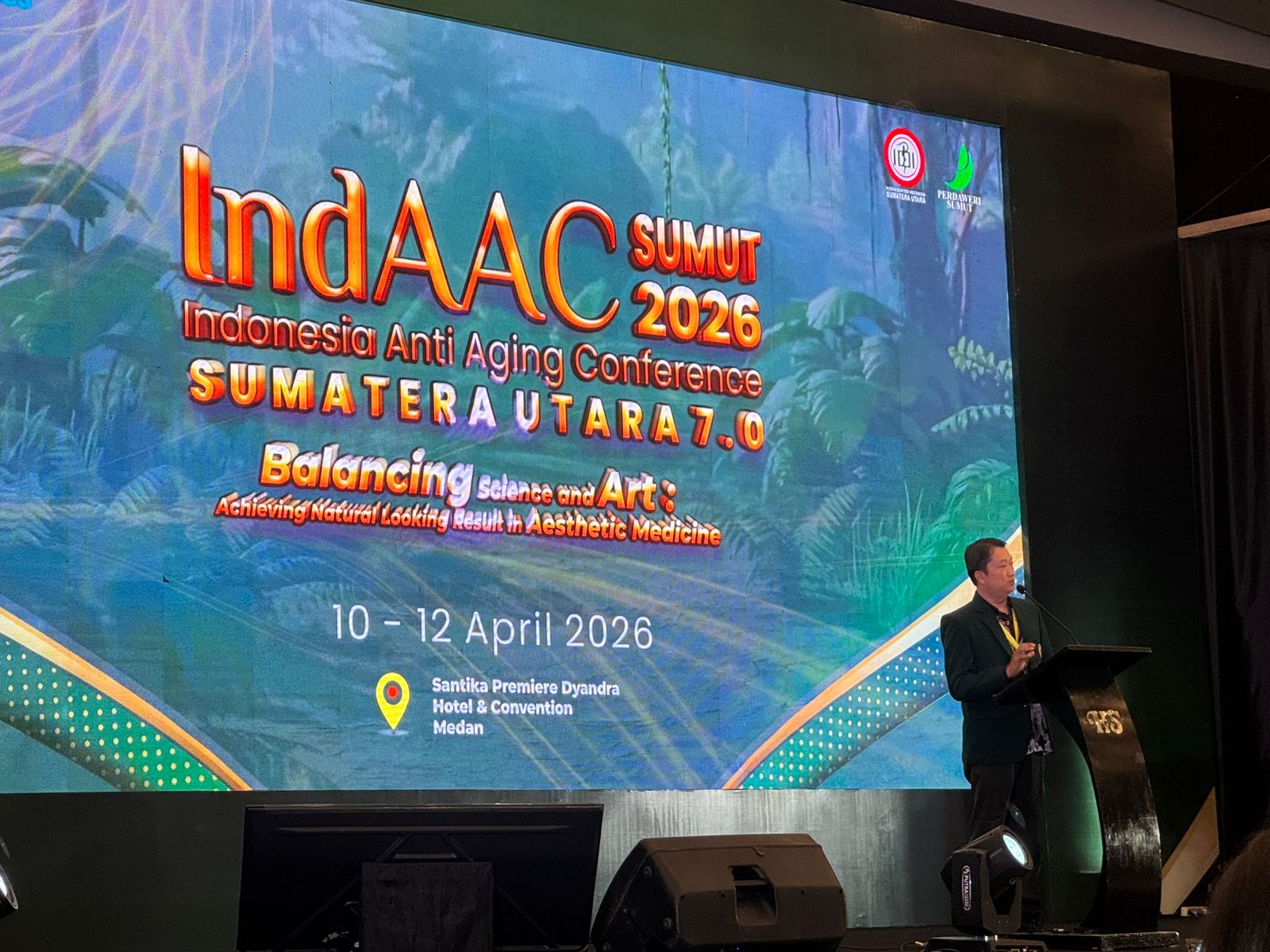 Pembukaan IndAAC Sumut 2026, Hotel Santika Diandra Medan, 10 April 2026