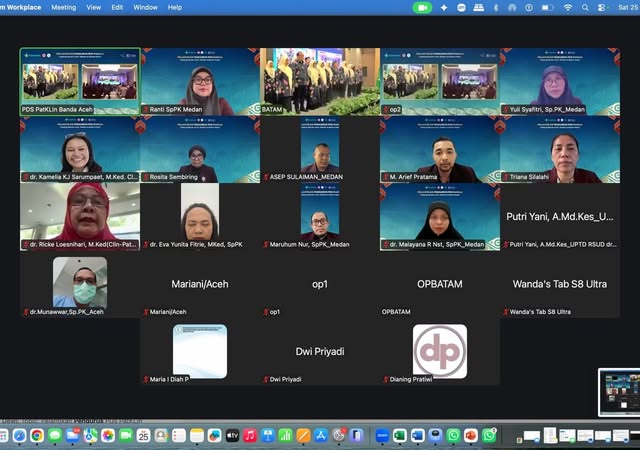 Selamat dan sukses atas Pelantikan Pengurus Perhimpunan Dokter Spesialis Patologi Klinik dan Kedokteran Laboratorium Indonesia (PDS PatKLIn) Cabang Medan Masa Bakti 2025–2028