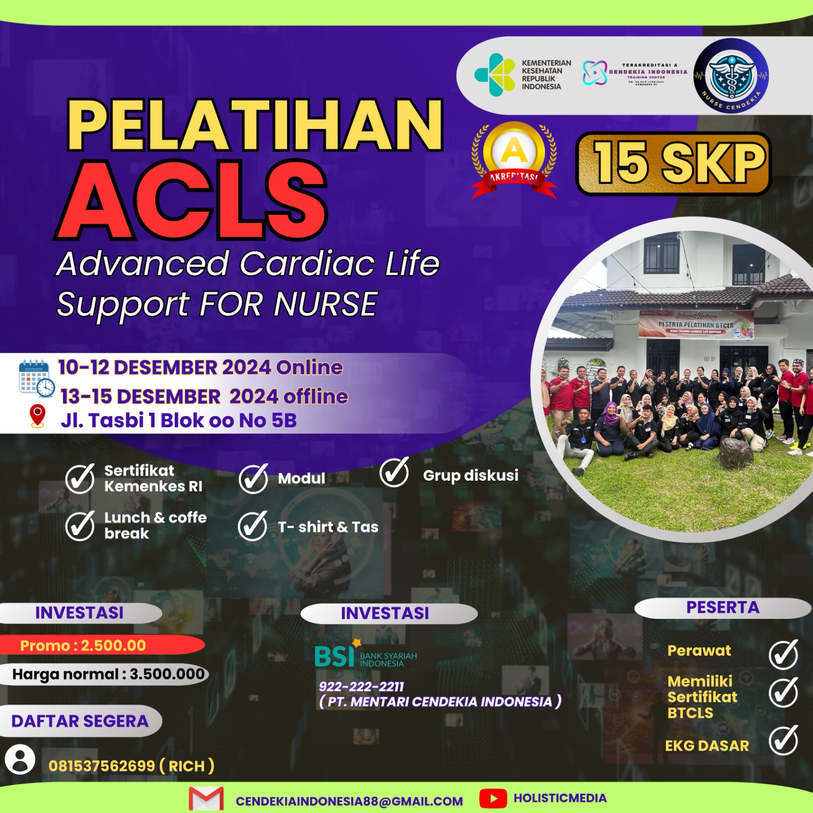 ACLS (Advanced Trauma Cardiac Life Support) Batch 1