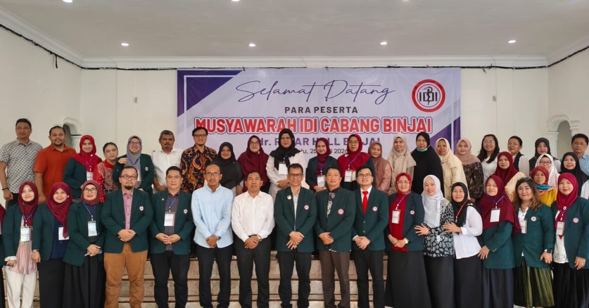 Terpilihnya dr. H. Sugianto sebagai Ketua IDI Cabang Binjai