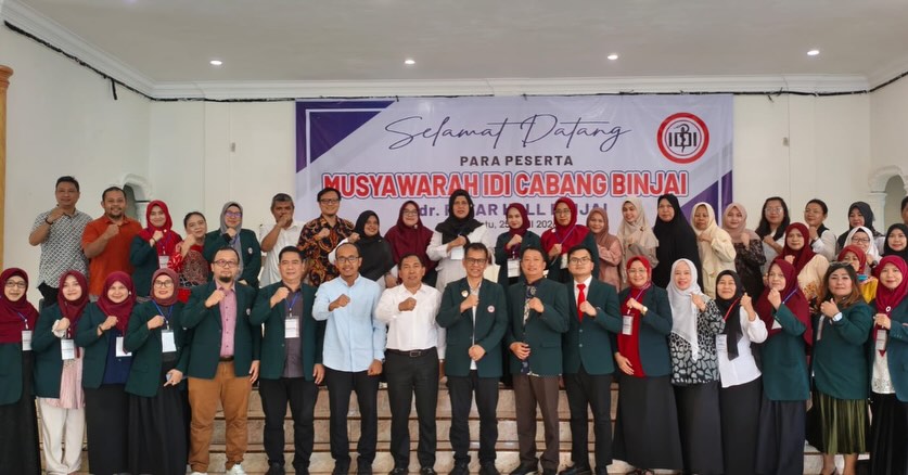 Terpilihnya dr. H. Sugianto sebagai Ketua IDI Cabang Binjai