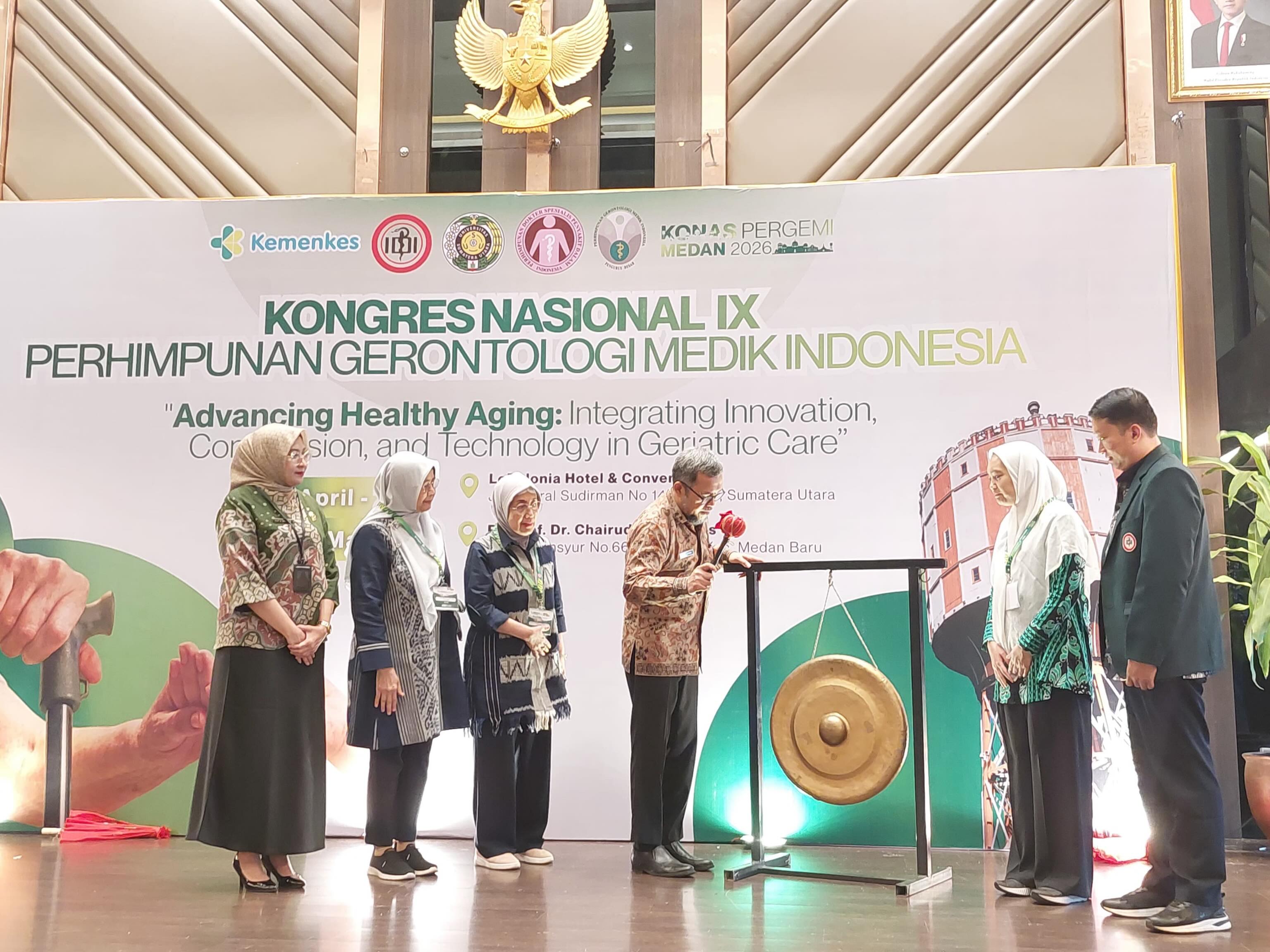 Pembukaan Kongres Nasional IX PERGEMI di Medan
